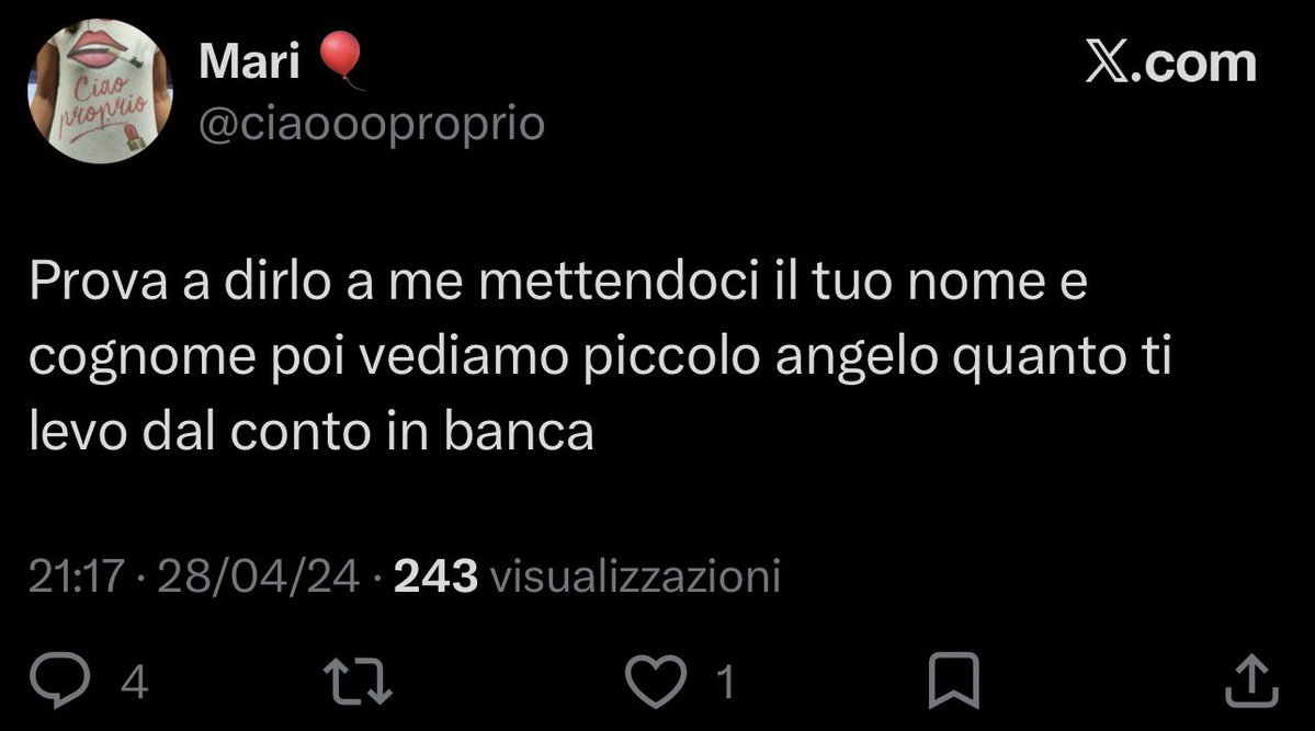 n1st1co's tweet photo. @ciaoooproprio @MoiMirue Quando dico che sei ipocrita non mi sbaglio. Semmai questo lo posso dire io “chi cavolo ti conosceva e sei venuta a importunarmi.” @iramariramari https://t.co/wCJSf5mSMD