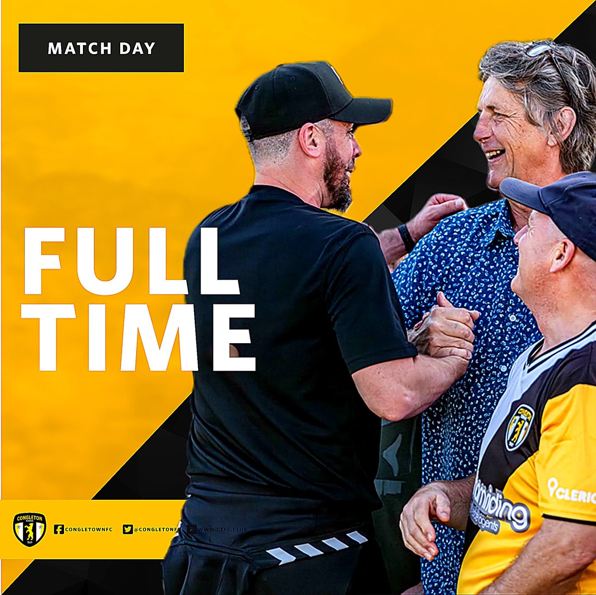 CongletonFC's tweet photo. FULL TIME | ⏱️

Witton Albion 3

BEARS 1

Kirby (P) 

The Bears have a goal disallowed and a stone wall penalty denied in the second half. All Bears pressure with the homeside getting a late third to seal all three points.

Huge thank you to the Bears faithful for joining us. https://t.co/aPjSlTTYIb