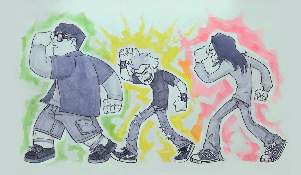 FatBotDraws's tweet photo. Some recent Shred Draws 🎸🔥⚡️🤟 
#ShredForce https://t.co/h72UekIKrL
