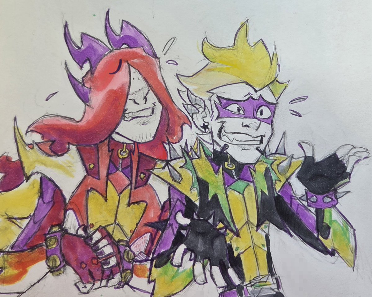 FatBotDraws's tweet photo. Some recent Shred Draws 🎸🔥⚡️🤟 
#ShredForce https://t.co/h72UekIKrL