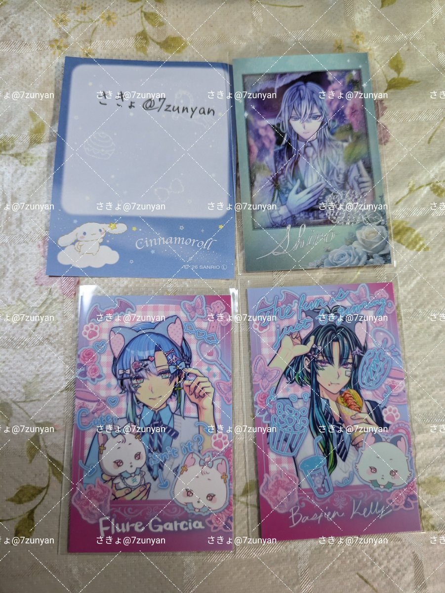 7zunyan's tweet photo. 【交換/買い取り】悪魔執事と黒い猫 あくねこ バトコレ チェキ 箔押し レア

譲)画像1〜3
ロノ,テディ,フェネス/シロ/フルーレ,バスティン/ルカス,ハウレス,ラト

求)画像4
バトコレ10→🍷🍫ラムリ
9→ユーハン両種
チェキ風🎡→思い出ラムリ
特別な☔→ベレン

同弾同士でも他弾でも可能です。↓ https://t.co/sjhihMMeku