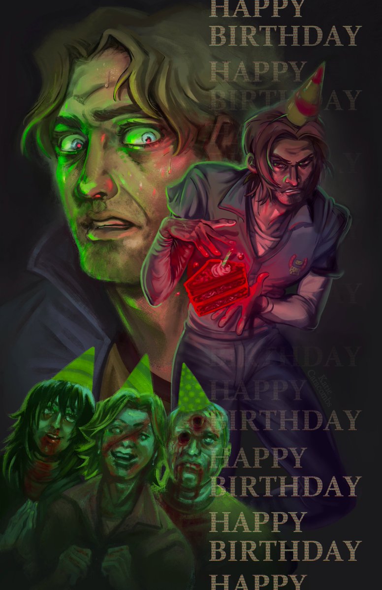 KatieCatacombs's tweet photo. Happy second birthday, Mouthwashing! 🍰 https://t.co/SGfiXJfzNv