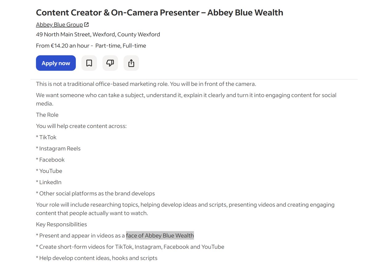 AddressingLife's tweet photo. One of the job opening notices I just received. Not for me, but am curious enough to share. I had no idea that there was such a thing as a service for 'VIP Immigration for High Net-worth individuals'. 🤷‍♀️ And while I am an immigrant I doubt they'd want me as the face of anything 🤣