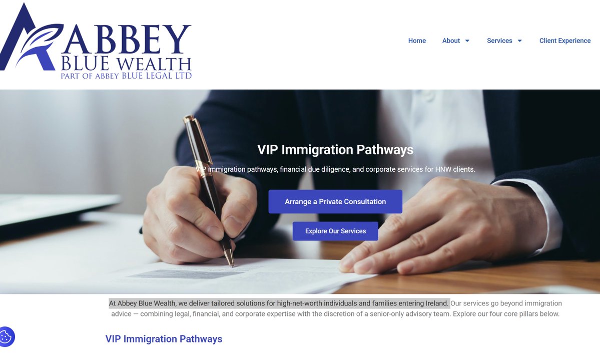 AddressingLife's tweet photo. One of the job opening notices I just received. Not for me, but am curious enough to share. I had no idea that there was such a thing as a service for 'VIP Immigration for High Net-worth individuals'. 🤷‍♀️ And while I am an immigrant I doubt they'd want me as the face of anything 🤣