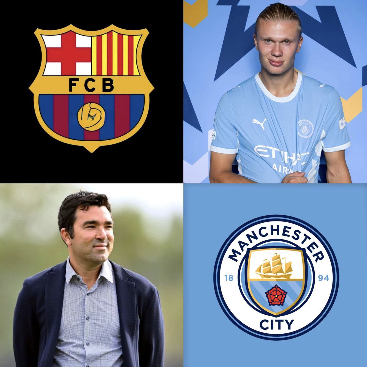 MotivacionesF's tweet photo. 🚨💣 ¡SE AGITA EL FUTURO DEL MANCHESTER CITY!

Varias de las grandes estrellas del Manchester City podrían empezar a plantearse una SALIDA del club ante la incertidumbre generada por el caso de los 115 cargos. 👀

Y uno de los grandes nombres que aparece en el radar es ERLING HAALAND. 🇳🇴🔥

El Barcelona estaría preparado para intentar su fichaje, aprovechando el escenario de incertidumbre que atraviesa el conjunto inglés y las posibles sanciones que podría afrontar. 🔵🔴

El City podría estar a las puertas de un auténtico terremoto… 🌪️

¡Y HAALAND PODRÍA SER EL GRAN PROTAGONISTA! 🤯