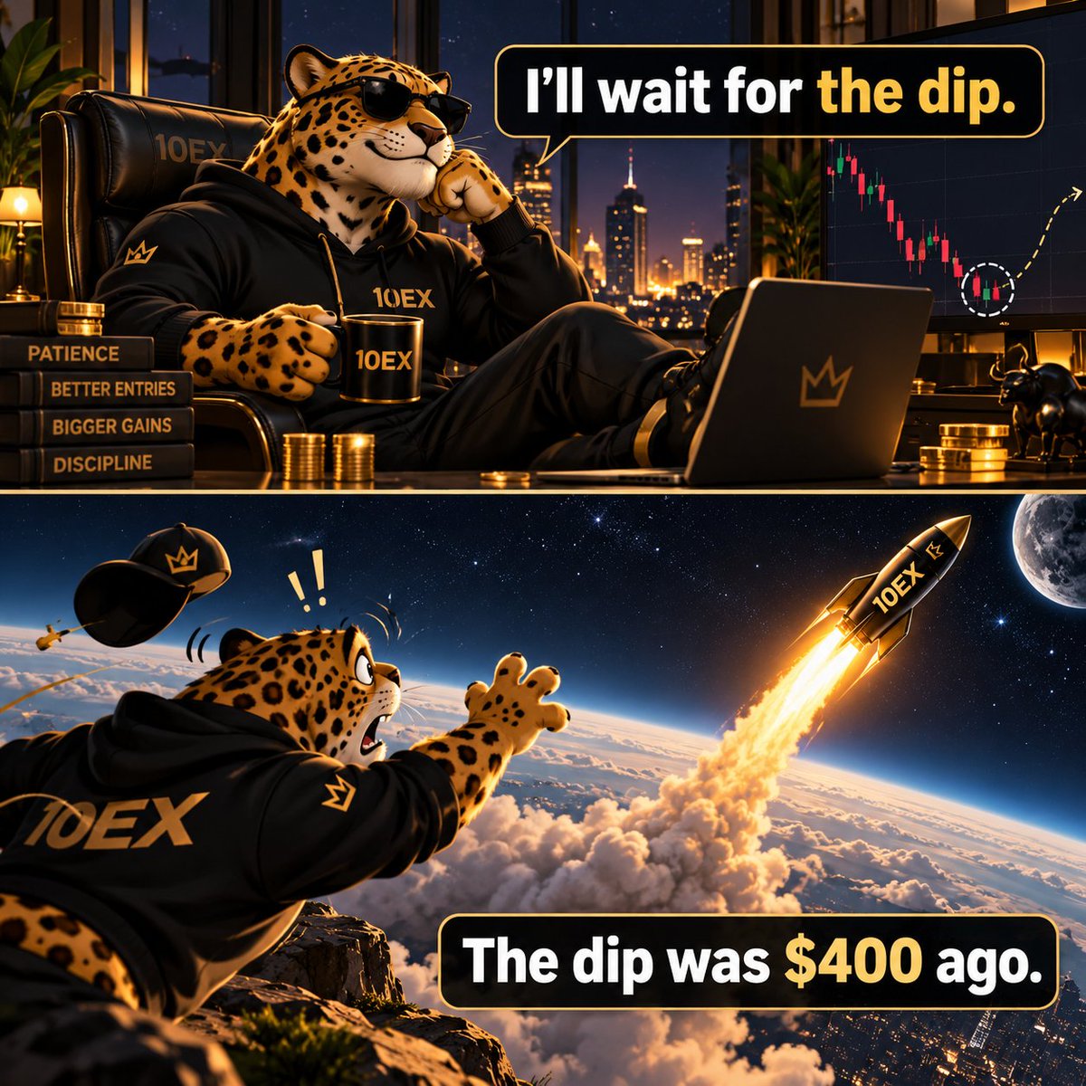 10eX_Exchange's tweet photo. Move First. Regret Less.
#10EX https://t.co/8BO89Kkrpt