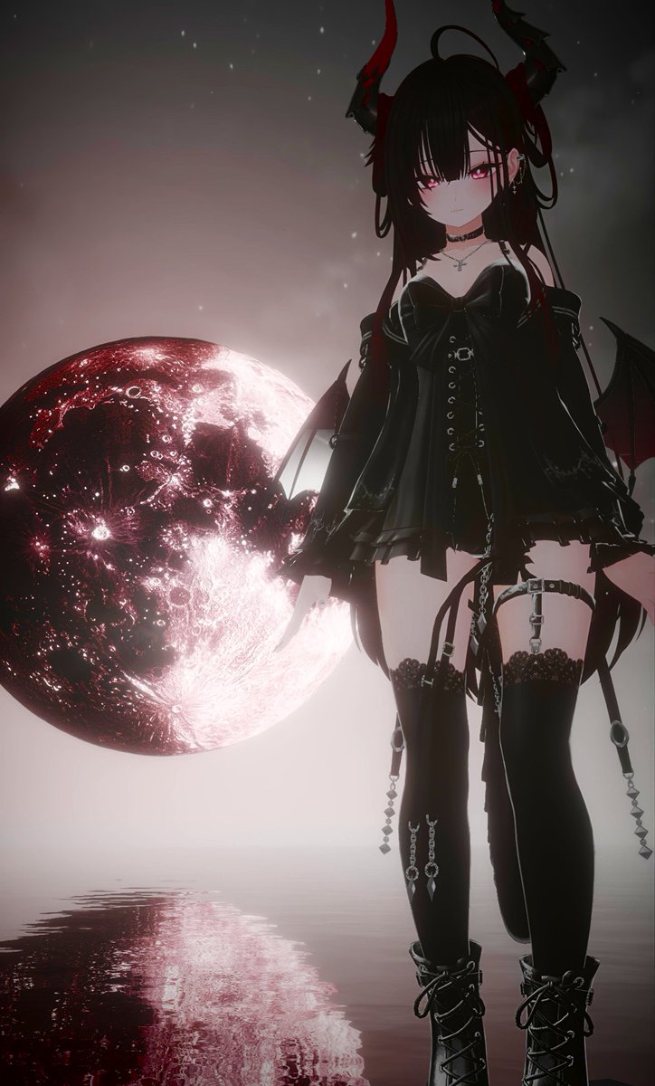 Penko1248's tweet photo. 月とアバターが合ってていい感じ〰️🥰
#VRChat
#今日のVRChat https://t.co/xa1QuqX2LH