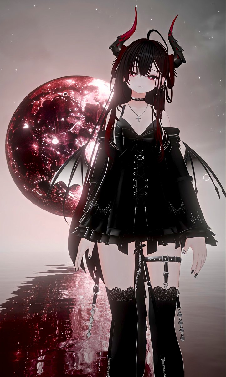 Penko1248's tweet photo. 月とアバターが合ってていい感じ〰️🥰
#VRChat
#今日のVRChat https://t.co/xa1QuqX2LH