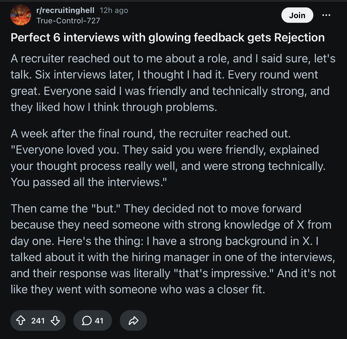 CorpAbsurdity's tweet photo. Job interviews are often a massive waste of time. https://t.co/UZwR9fnXYh