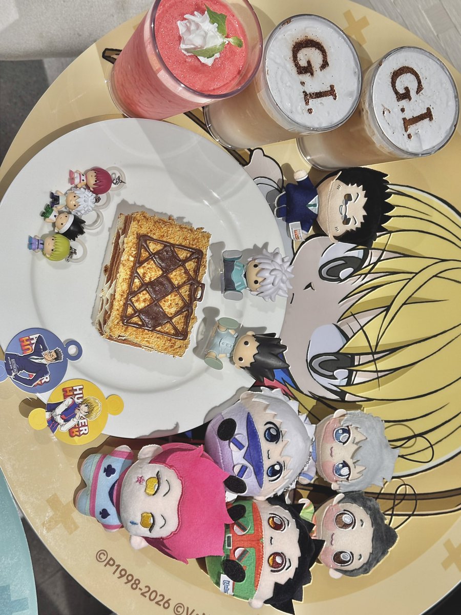 IVIVchichi's tweet photo. 헌터x헌터팝업⭐️💧
카페 예약안해도 입장 가능했고 맛은 엄…………….
이가격에이게최선입니카라는말이절로나오는맛
레오리오 : 치이익 https://t.co/Ke1ghupFw7