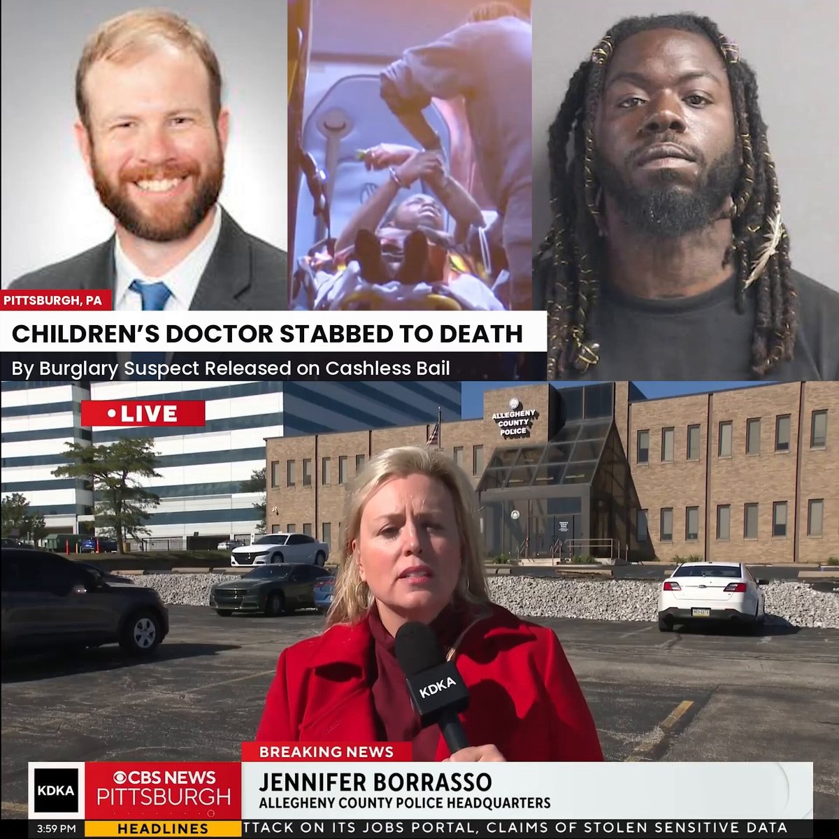 ericmmatheny's tweet photo. A lifesaving doctor died. A high-value man who contributed to society. His life was a blessing.

The other? A career criminal. A piece of garbage who preyed on the innocent. Whose existence made this world less safe.

The wrong guy died.

https://t.co/hglxVnzCDA https://t.co/ZiFXsOBkM6