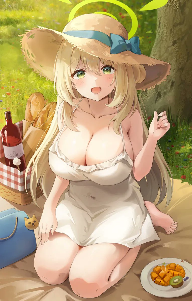 Daily_Nonomi's tweet photo. A lovely picnic with a lovely girl https://t.co/G77HbRBJxZ