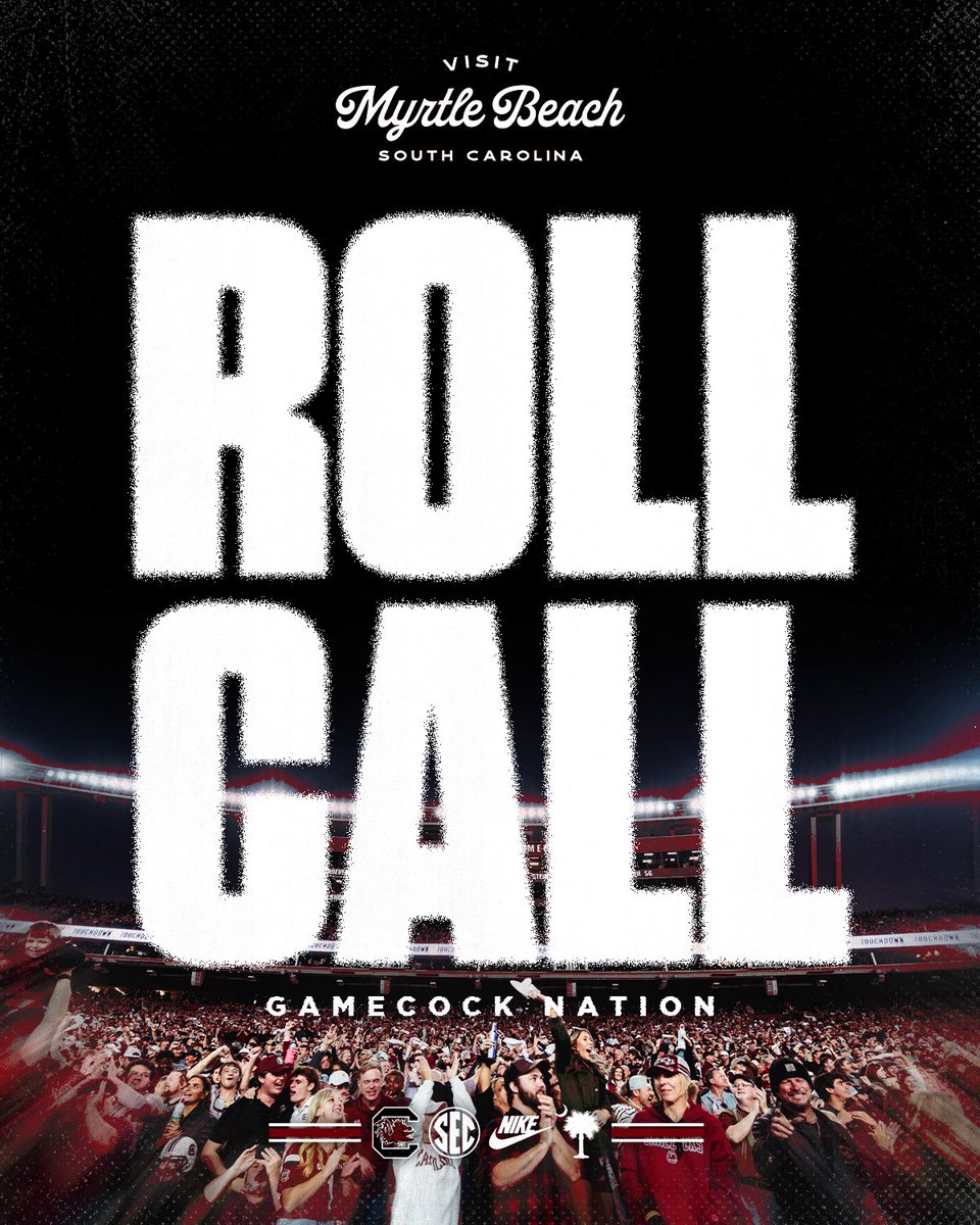 GamecocksOnline's tweet photo. Who’s making the trek to Tuscaloosa?!

#Gamecocks | @MyMyrtleBeach https://t.co/RGnrhXq3ra