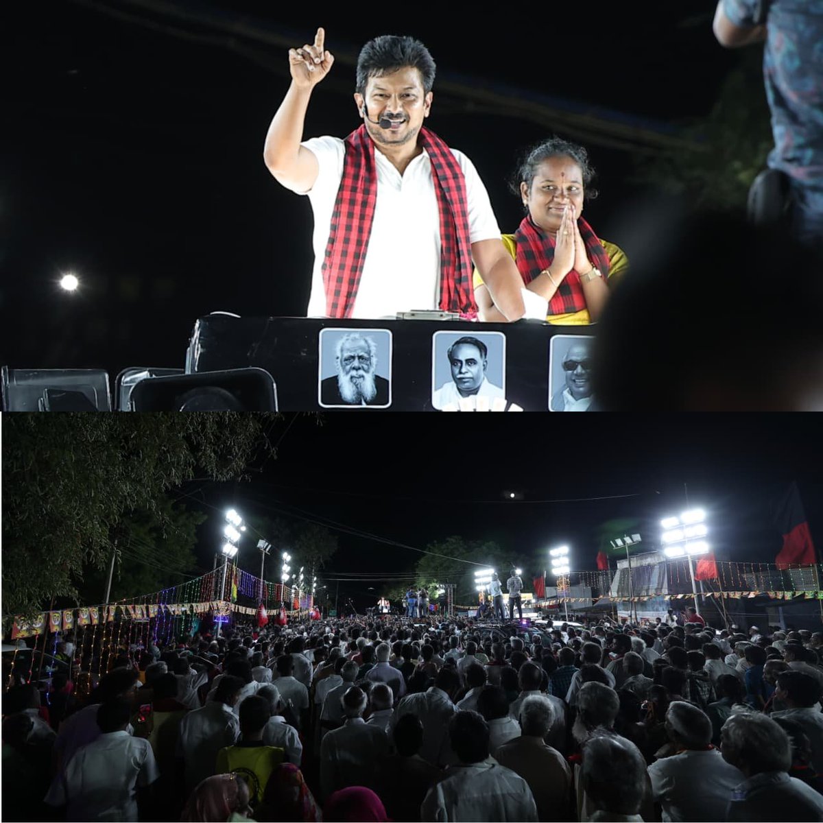 Anbil_Mahesh's tweet photo. தாராபுரம் சட்டமன்றத் தொகுதி இடைத்தேர்தலில் போட்டியிடும் கழக வேட்பாளர் வழக்கறிஞர் எஸ்.சுகன்யா அவர்களுக்கு ஆதரவாக கொளத்துப்பாளையம் பகுதிவாழ் மக்களிடையே கழக இளைஞரணிச் செயலாளர் @Udhaystalin அவர்கள் பரப்புரை மேற்கொண்டார். அப்போது கழக முன்னணியினருடன் கலந்து கொண்டோம்.

வாக்களிப்பீர் உதயசூரியன்…🌄 

#Dharapuram4DMK #VoteForDMK 
#Dharapuram