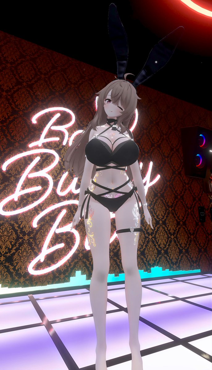Penko1248's tweet photo. バニーのアバターまじで好きすぎる����
#VRChat
#今日のVRChat https://t.co/4R8gF1jeEy