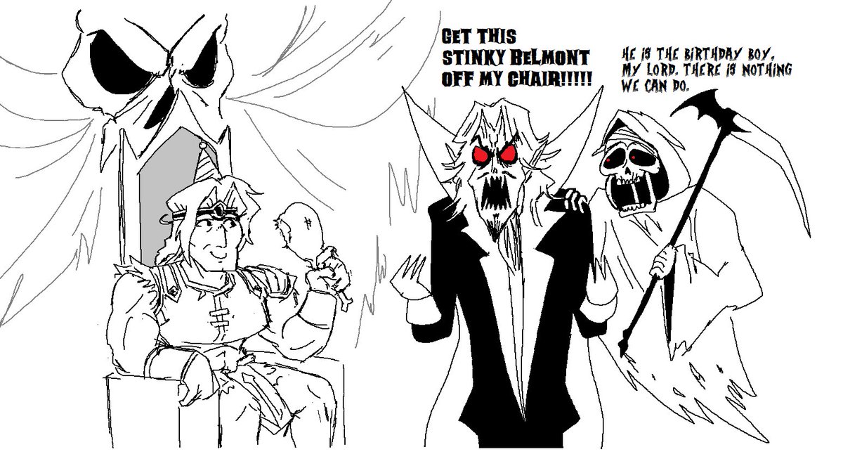 Scrimblor1's tweet photo. HAPPY BIRTHDAY GRAMPA!!!!
#Castlevania https://t.co/dfsry9jVlX