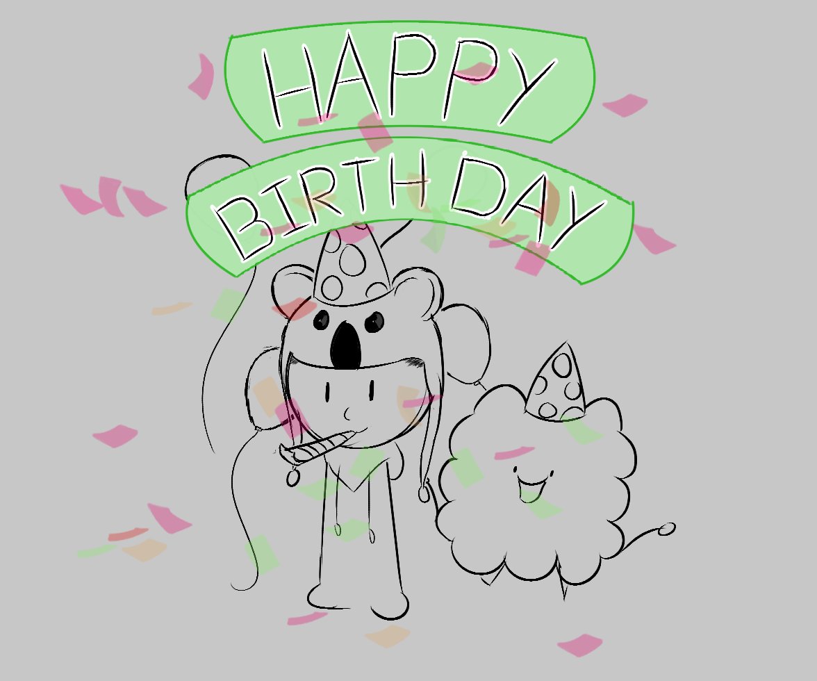 Artvelyn's tweet photo. birthday art for a gamer https://t.co/dQfGELyiuY