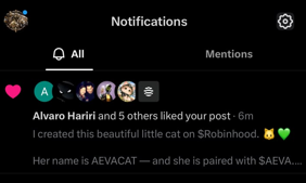 AEVACAT's tweet photo. $AEVACAT is already getting noticed by the official $AEVA team. 👀
AEVA is only getting started.
And every growing chain eventually finds its mascot.
Could $AEVACAT be the next cash-cat:native? 🐱
AEVACAT / AEVA 

@AevaChain https://t.co/725Ui9raSb