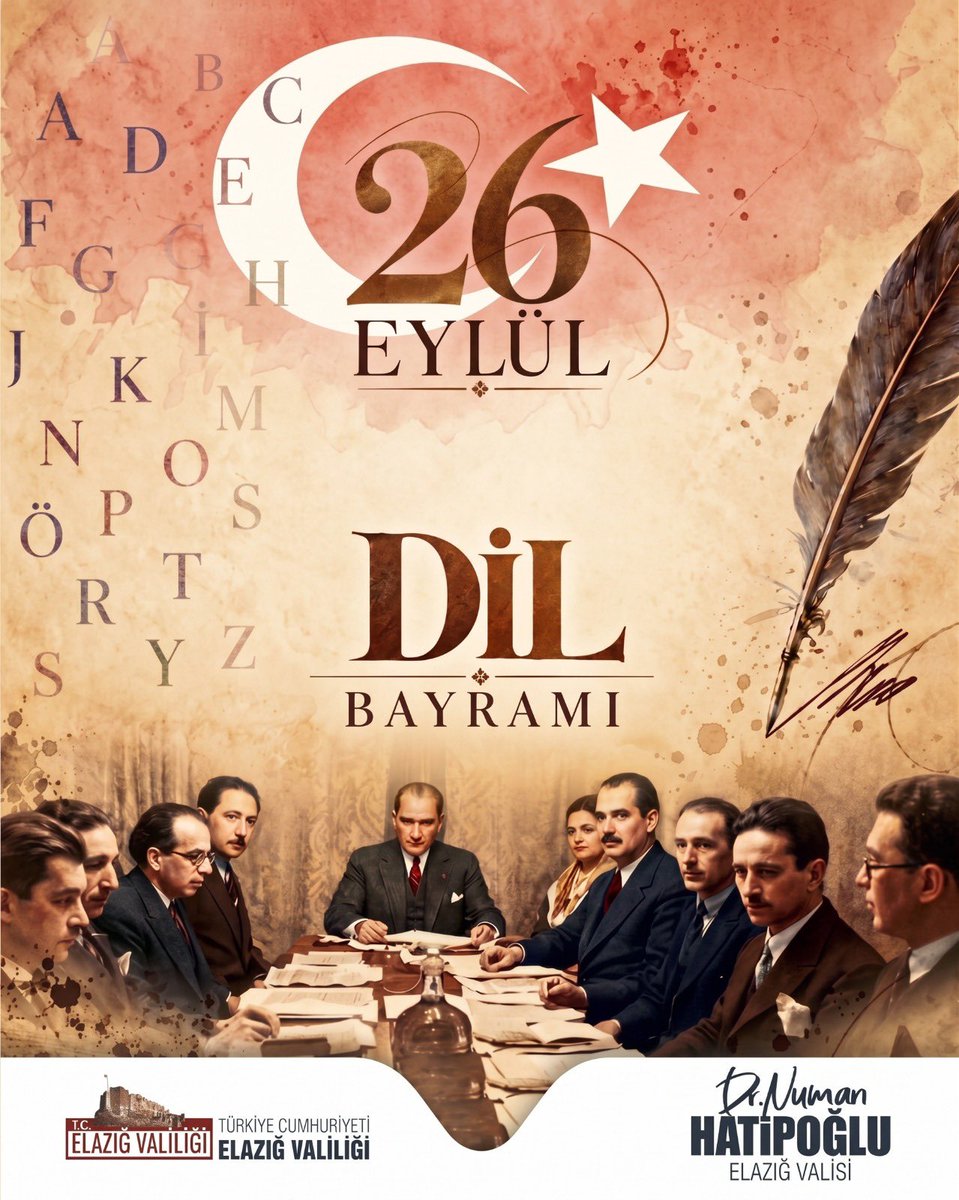 numanhatipoglu's tweet photo. “Türkçemiz, Binlerce Yıllık Medeniyetimizin Yaşayan Hafızasıdır.”

Türkçe; Dede Korkut’un sözünde, Yunus Emre’nin gönlünde, Karacaoğlan’ın şiirinde, Mehmet Âkif’in mısralarında yaşayan büyük bir medeniyet mirasıdır.

Biz bu dil ile sevindik, bu dil ile dertlendik; zaferlerimizi, türkülerimizi, dualarımızı ve hikâyelerimizi nesilden nesile taşıdık.

26 Eylül Dil Bayramı, yalnızca Türkçenin güzelliğini hatırlama günü değil; binlerce yıllık birikimimize, millî hafızamıza ve bizi birbirimize bağlayan ortak sesimize sahip çıkma günüdür.

Türkçemizi doğru ve güzel kullanmak, onu korumak ve gelecek nesillere daha da zenginleşmiş hâliyle bırakmak hepimizin ortak sorumluluğudur.

26 Eylül Dil Bayramı kutlu olsun.

#DilBayramı