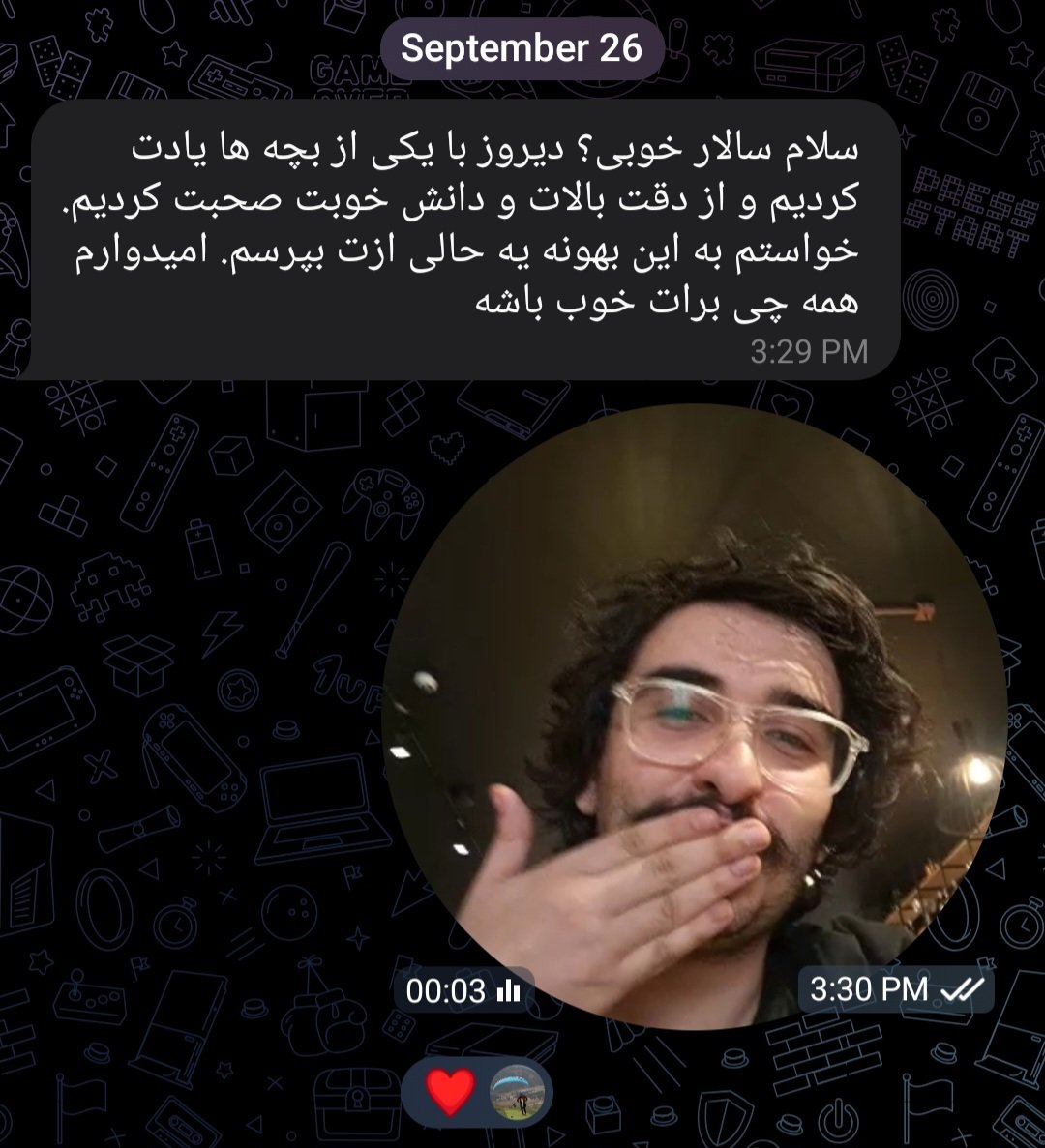 ProDuckTvTea's tweet photo. امروز من یکم دیر ساخته شد. تعریف از خود باشه. https://t.co/5rvop1IL6G