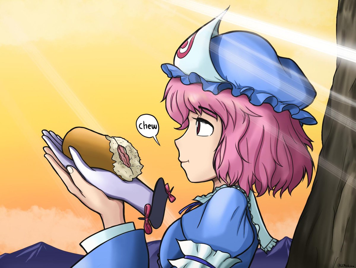 GhostlyGaps's tweet photo. It's a beautiful Gensokyo.
There's nothing like watching the sun and spending time with her honey. https://t.co/slH67UoXhV