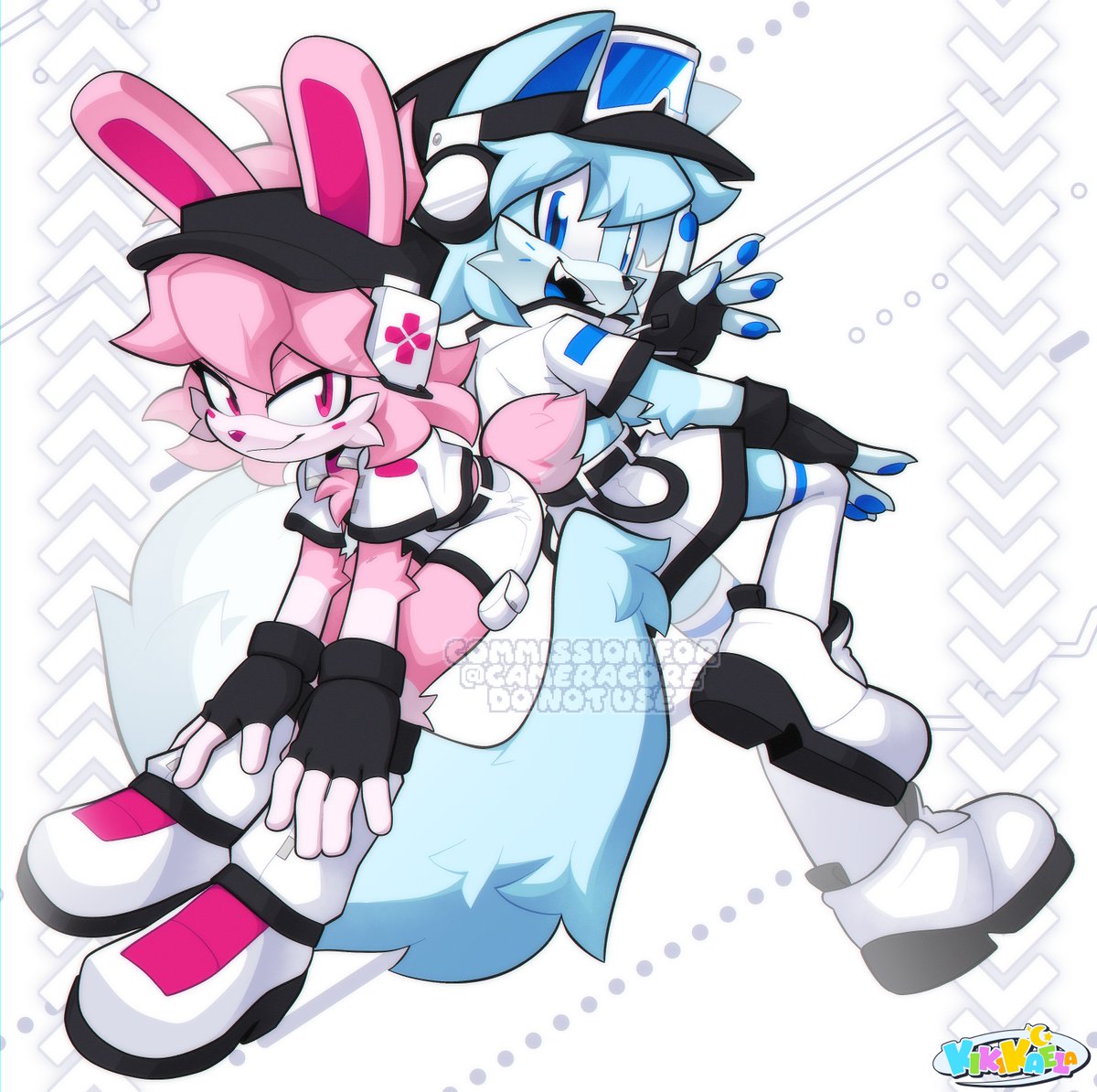 KikiKaela's tweet photo. 🐰🐱 https://t.co/CZXDR8TsXS
