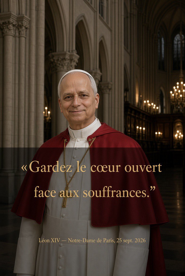 christine_kelly's tweet photo. Que des mots d’amour et de paix. 
D’unité de rassemblement et d union. 
La France a soif de paix.
#papeleon https://t.co/fi18ScMmuy