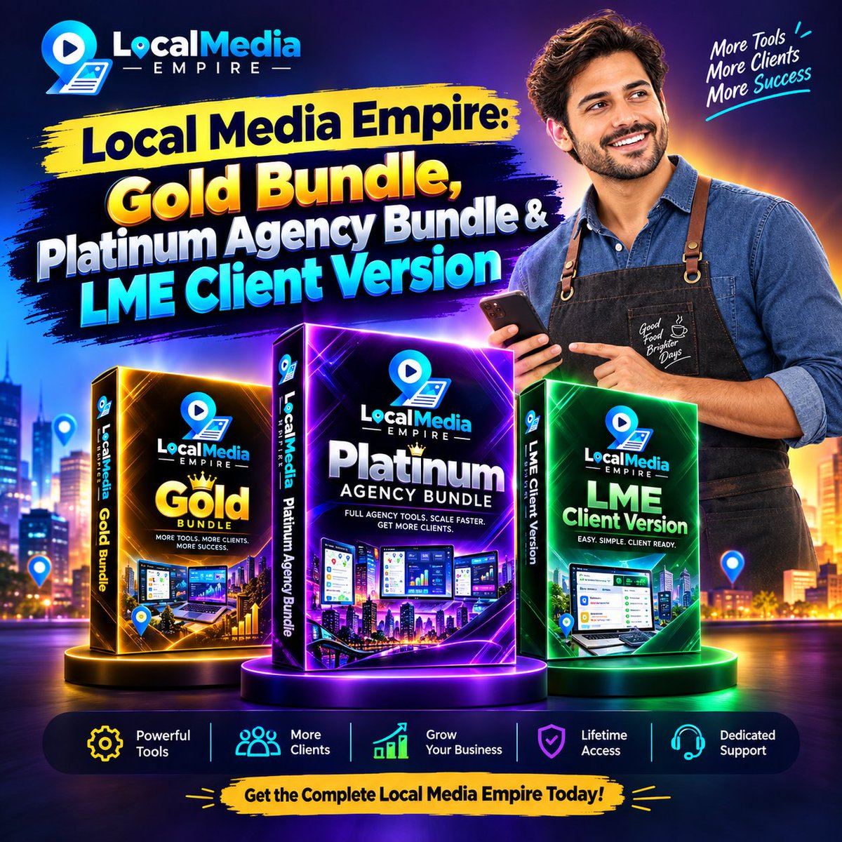 jayanbappy91382's tweet photo. π Grow Your Local Marketing Business with Local Media Empire!
π Learn more: https://t.co/yhhEFhYzWO
#LocalMediaEmpire #LME #LocalMarketing #LocalSEO #DigitalMarketing #MarketingAgency #SEOTools #AgencyTools #BusinessGrowth #LocalBusiness https://t.co/a6qQwTvIga