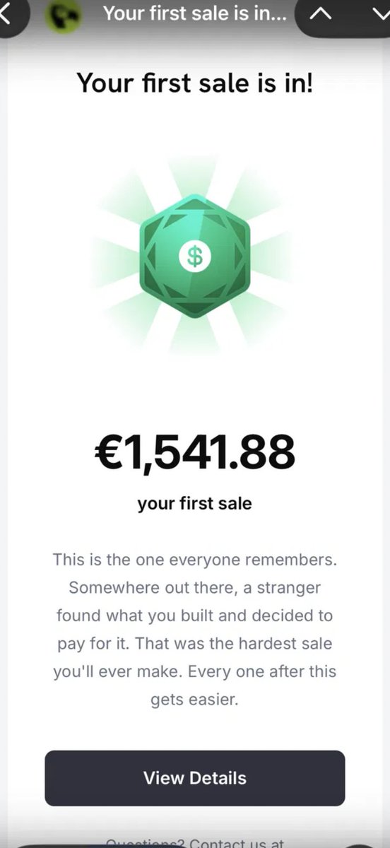 tweet2faizan's tweet photo. First sale for TribeCrafter. €1,541.88.

We've been building it for almost three years, bootstrapped, so this one meant a lot.

For anyone who hasn't come across it, @TribeCrafter is an all-in-one community platform. Feed, groups, courses, events and payments are built in. We take 0% of what you earn.

On to the second one.