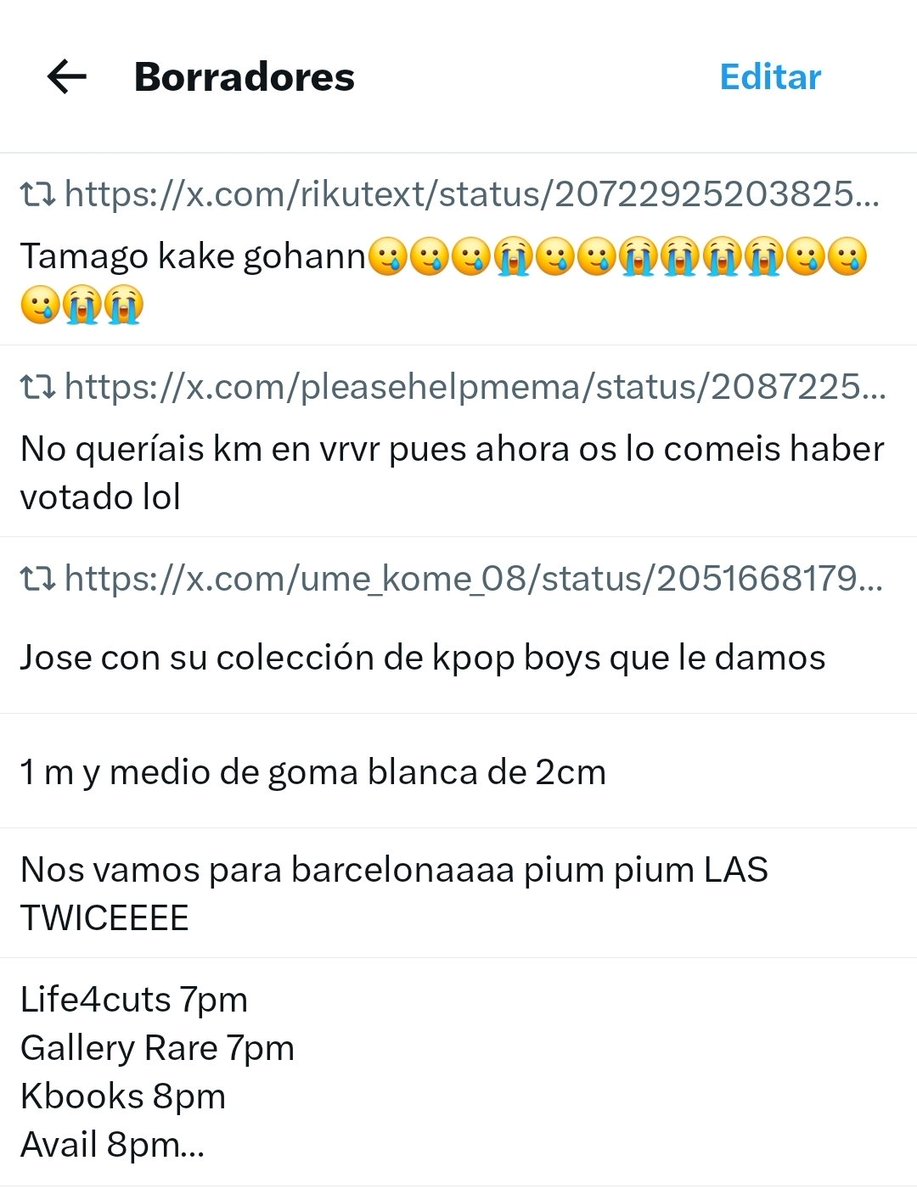 teddyhaechan's tweet photo. Limpiando mis borradores https://t.co/19NudMOW32