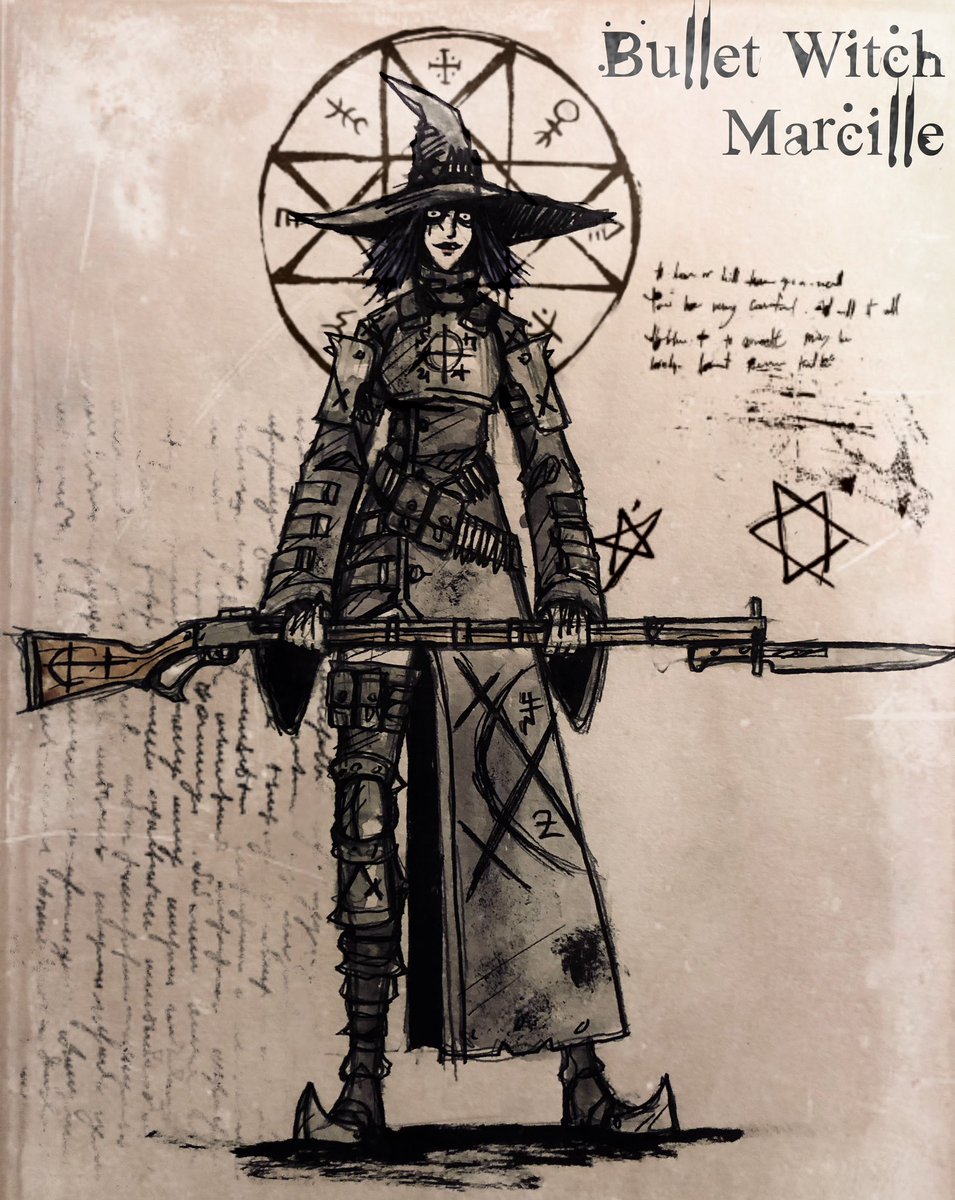 skullman_1's tweet photo. Bullet Witch Marcille https://t.co/MiJGbyCn5O