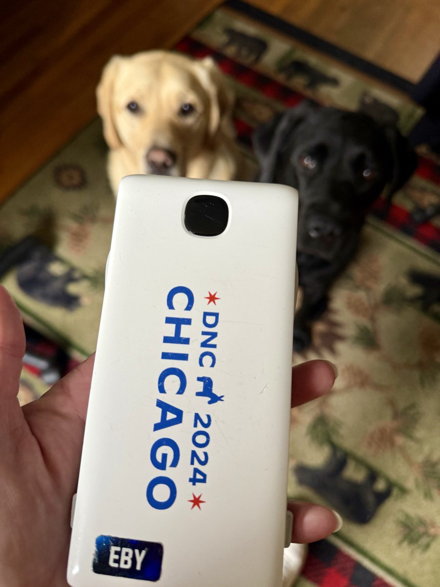 AndreaMcCarren's tweet photo. FOUND on my morning run in DC/MD. Tell me where you lost your #DNC power pack and it’s yours. #LostAndFound 

Yes, I am a magnet for lost goods. I’ve returned multiple credit cards, security badges, and even a wad of cash to their owners after finding them on my runs.

#Running https://t.co/Y44JfBmfFW