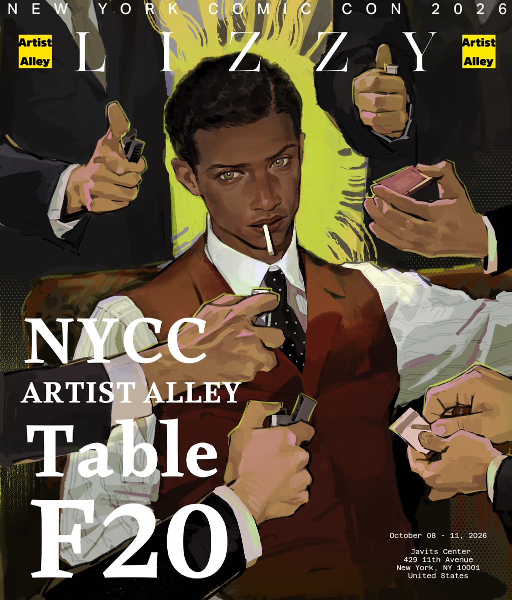 lizzyartworld's tweet photo. October 8-11, some of my IWTV prints will be available at NYCC Artist Alley! You’ll be able to find and purchase them at Chalzea’s booth, @Chalzea_Xu .
Don’t forget to stop by ✨Table F20✨

👉 Swipe to see which artworks will be available. https://t.co/uimToHLOce