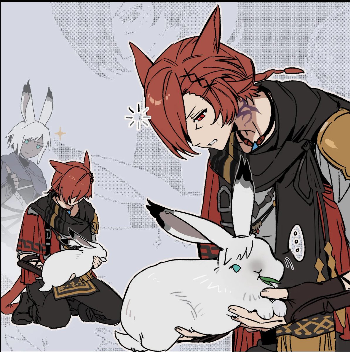 Y__Matcha's tweet photo. 因为尾巴被咬而做的梦
#FF14 #Grahatia #Wolgraha https://t.co/z8KZFKf2lS