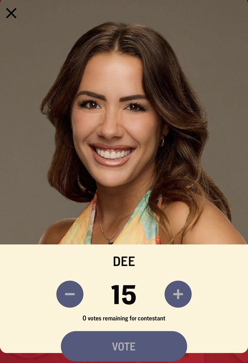 DeeVallaSlay's tweet photo. Vote for Dee! https://t.co/A8QZr8ch24 #bb28 ✨ https://t.co/x2TtCjXVgk