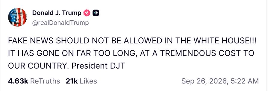 jasonllevin's tweet photo. A FAKE PRESIDENT SHOULD NOT BE ALLOWED IN THE WHITE HOUSE https://t.co/6NdqI0XJ0z