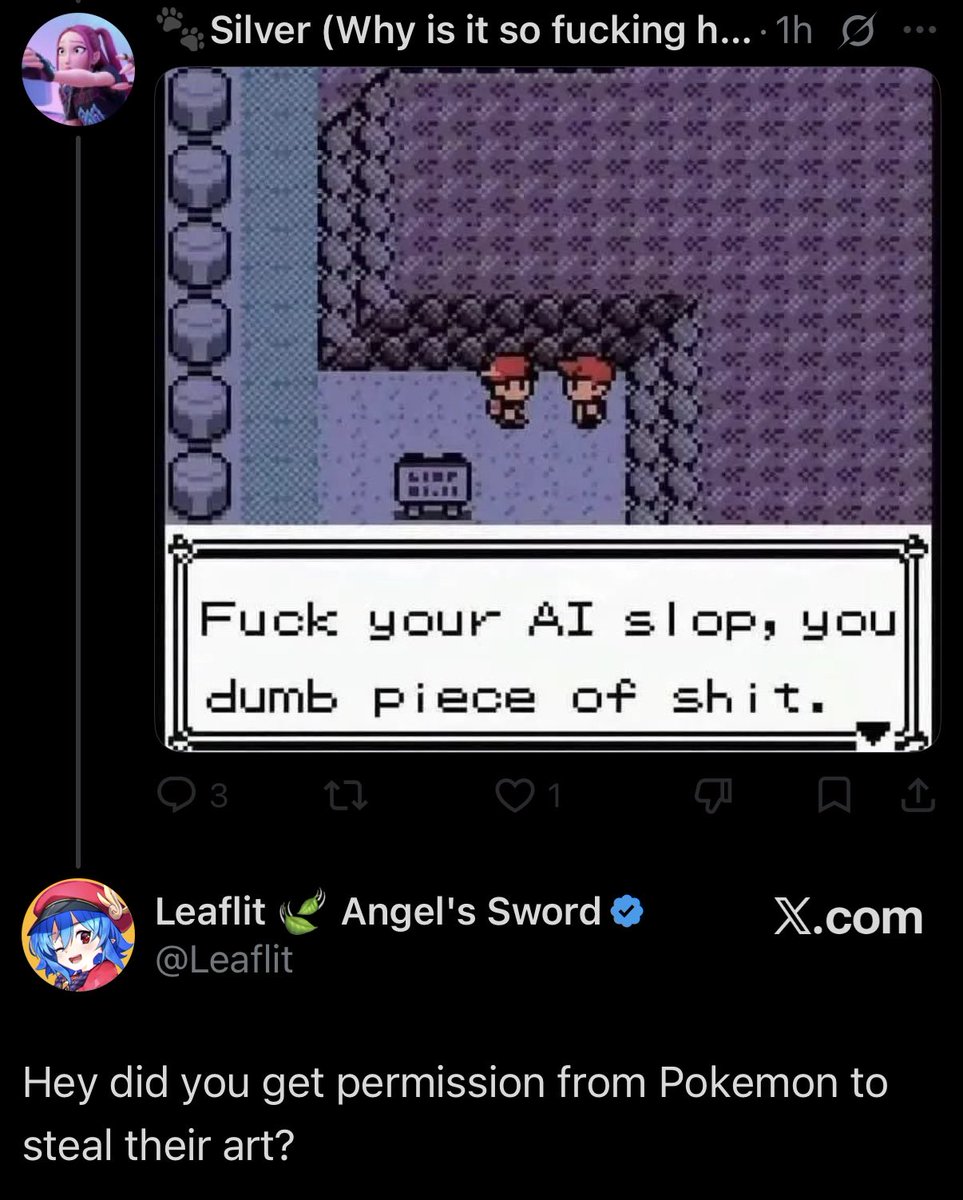 Leaflit's tweet photo. They have no answer. 

They can only block. https://t.co/tEqmu7nu0O