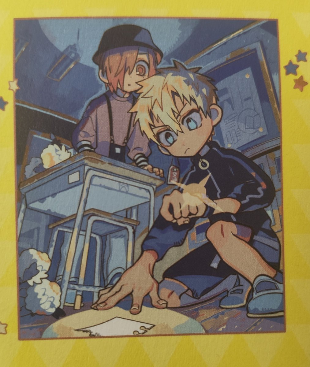 RShodmonova's tweet photo. Both vol 23-24 back cover arts being soukou 😭 https://t.co/O0qbWPTdE7