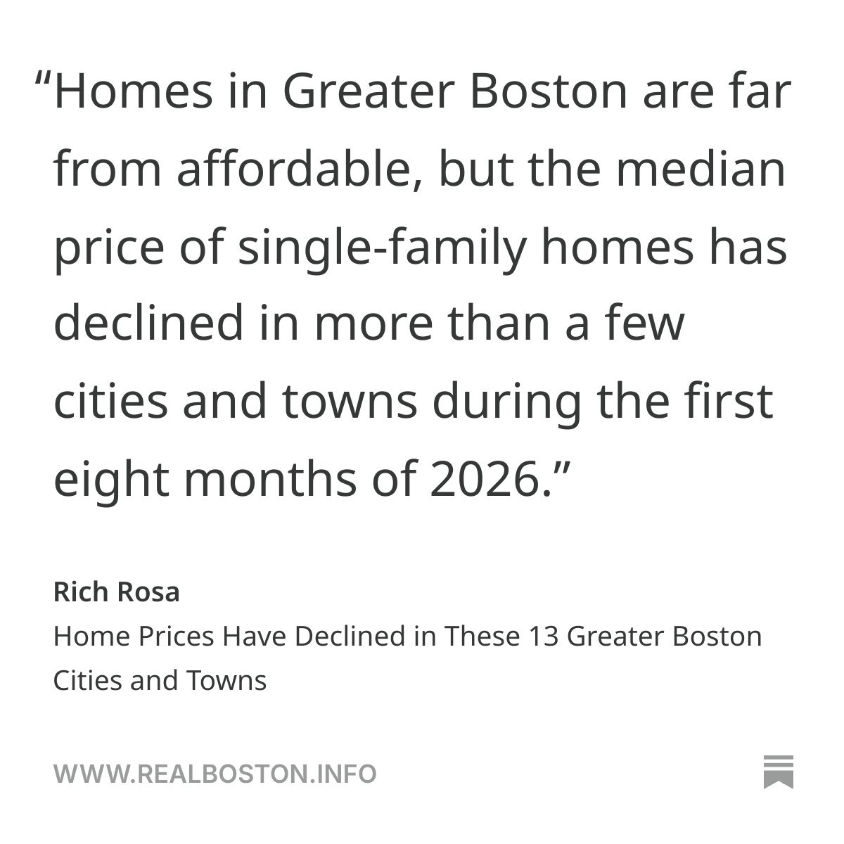 OnlyBuyers's tweet photo. Home Prices Have Declined in These 13 Greater Boston Cities and Towns
#GreaterBoston #Boston #BostonRealEstate #RealEstate #BostonMA #BostonMass #HomeBuying #Homebuyer @RichRosa 
https://t.co/4MmHto7jVb https://t.co/LfKGIXaTwA
