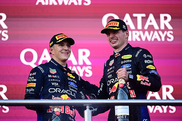 formuLau16's tweet photo. HOW IS IT.....

That toxic little red bull has one of the best team mate relationships rn???? https://t.co/tvP6G1LUcj