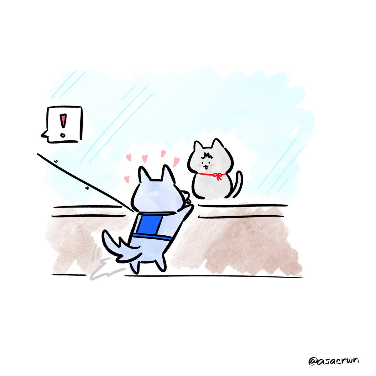 asacrwn's tweet photo. #재관솔음_전력60분 @jaesol12913 #jaesol #재솔
The government dog and private company cat’s window date 💓
🍎: Aakkk! Jaegwan-ah! Don’t go there! That’s the evil company! 😨
🦅: Haha! Did our noru-yah see a handsome guy? 😆 https://t.co/urwqYmRpq0