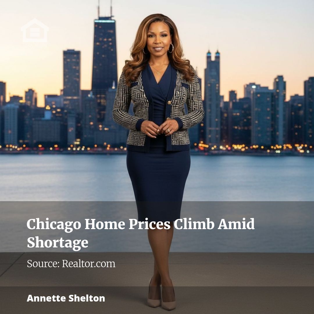 ChicagoREAgent's tweet photo. Chicago Home Prices Rise as Fewer Homes Hit the Market
In Chicagoland's ever-evolving housing market, we're seeing some noteworthy trends: active listings are down 6%, and new listings have dipped 7.5%. This tightening inventory has helped push median list prices up by 5.4%, ... https://t.co/5PpcWNggep