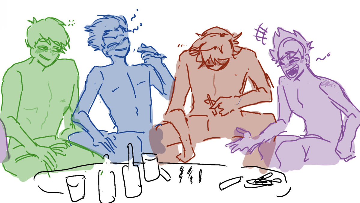 kamgasoup's tweet photo. weed cigarettes cocaine and hooked up #tordtom #eddtom #matttom #eddsworld https://t.co/GoejzsV2pS