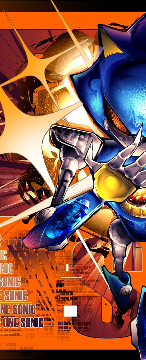 cyber_jick's tweet photo. Metal Sonic https://t.co/2fmpqHCxXs