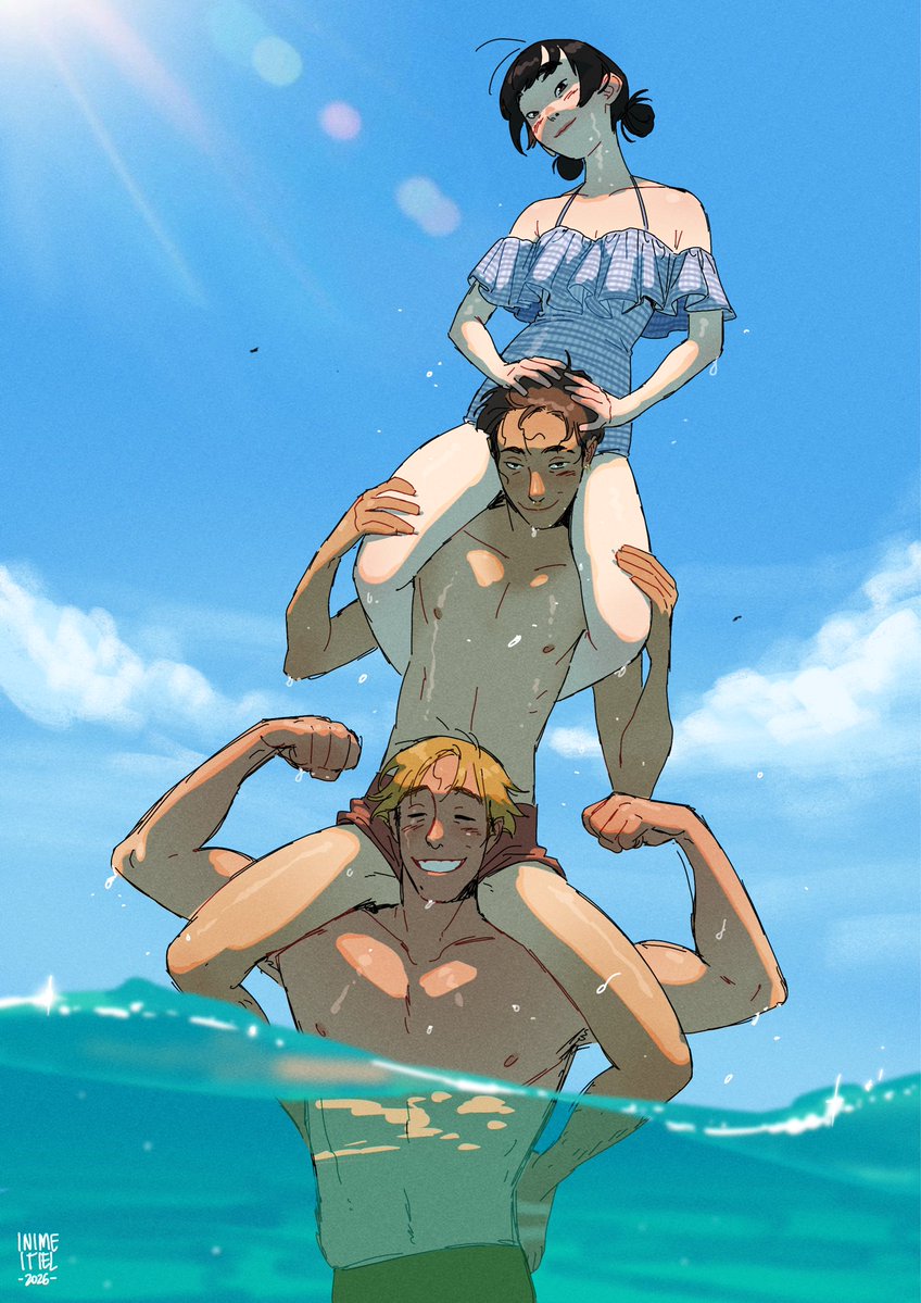 Inimeitiel94's tweet photo. OCs on vacation sketches 1/2 #rkgkㅤ https://t.co/scL4zw21ZP