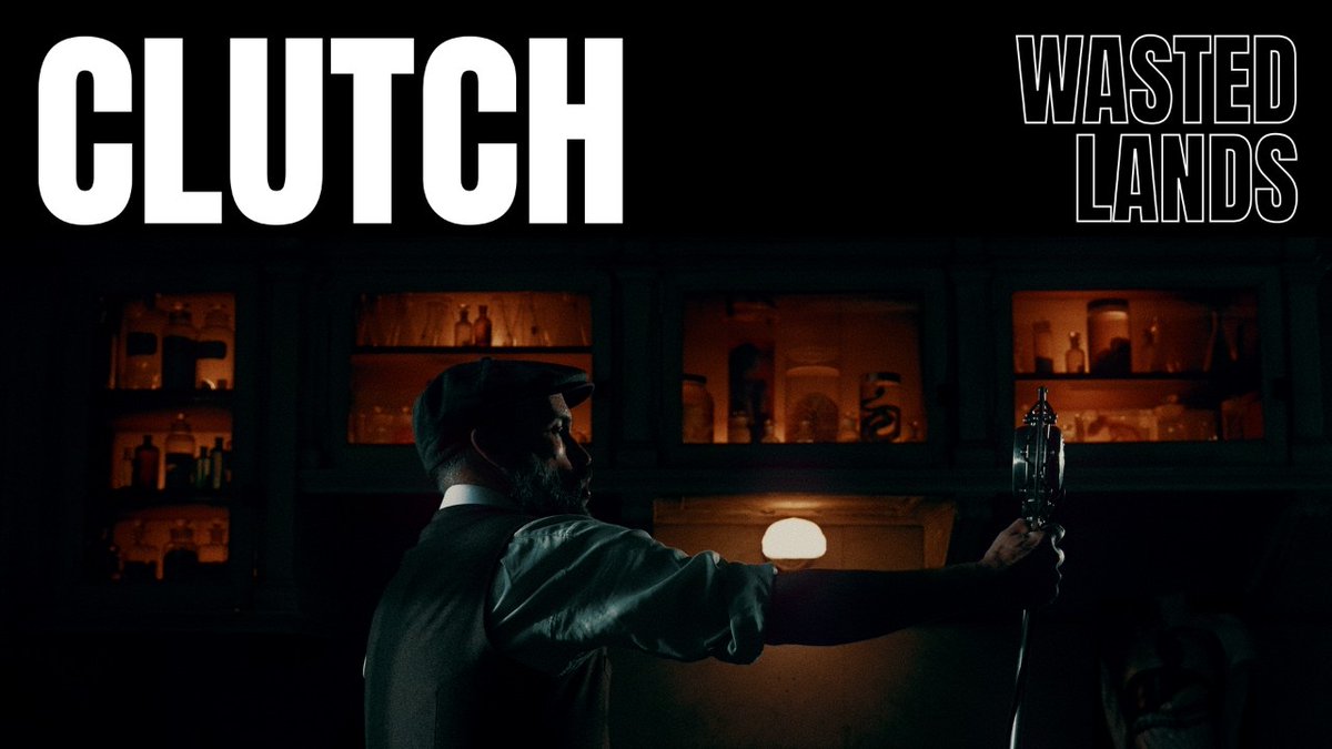 Riff_Relay's tweet photo. Clutch just dropped the title track video for Wasted Lands — album #14 hits Jan 22, 2027 on Weathermaker. U.S. run with Slomosa + Blood Vulture kicks Oct 16.

Who's catching the new ones live first? https://t.co/7Y9xfwfEdg