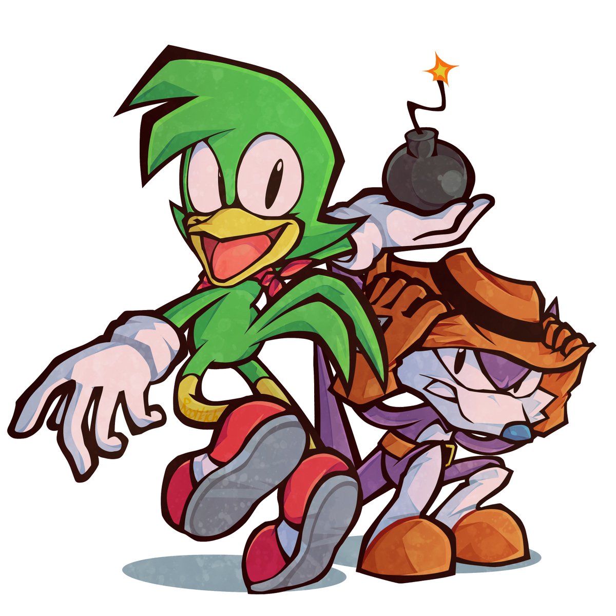 roorkich's tweet photo. hooligans for today ig why not
#barkthepolarbear #beanthedynamite #fangthesniper #hooligans #sonicthehedgehog https://t.co/7wIG012Jj5