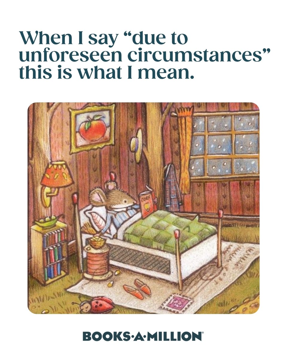 booksamillion's tweet photo. The unforeseen circumstance? The plot got really good ☕📖 https://t.co/zqulWgLUOc