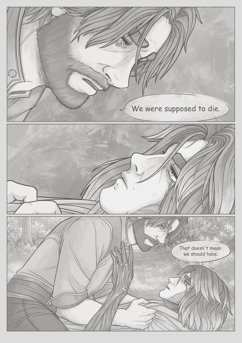 Oduvan_ishche's tweet photo. Following in Your Footsteps (part 2) 

✦ My jayvik post-canon fan comic ✦

#arcane #jayvik https://t.co/1cjUKhZvsp