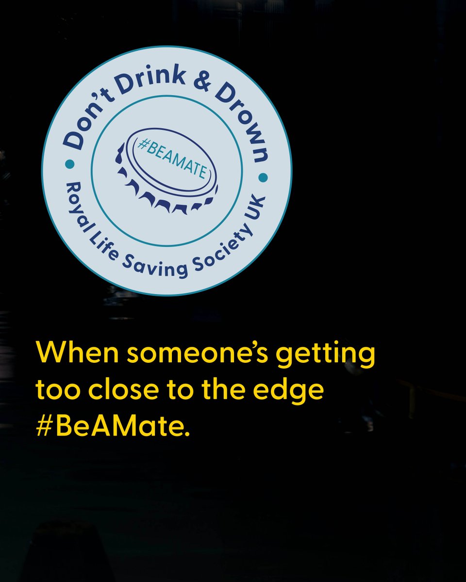 RLSSUK's tweet photo. You don't plan to end up in the water.

Most alcohol-related drownings happen to people who never intended to enter the water at all.

Stay away from water on a night out, keep yourself and your mates safe. 💙

#DontDrinkAndDrown #BeAMate https://t.co/ISgB1hb8cn